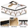 thumbnail image 2 of Iauyy Casserole Carrier for Hot Food Insulated Casserole Travel Carry Bag with Lid Food Warmer Bag for Party/Picnic,Antler Watercolor-a, 2 of 7