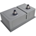 thumbnail image 4 of Ancona Évier Double sous-Mount 60/40 avec Rebord et Séparateur Intelligent, 4 of 7