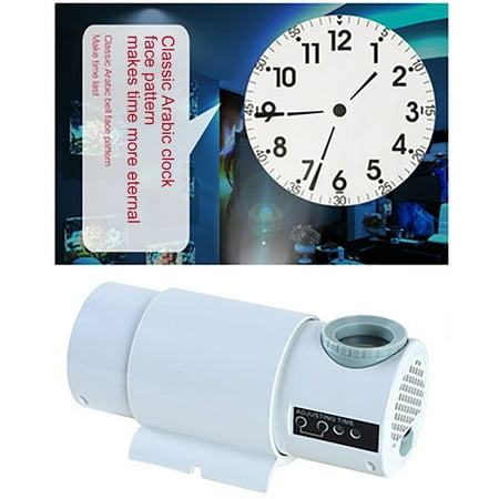 

LED Projection Clock European Style Roman Silent Projection Clock 2024 New