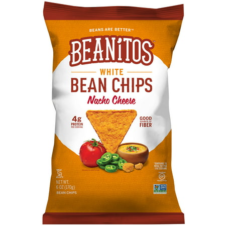 Beanitos Nacho Cheese White Bean Chips, 6 Oz.