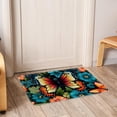 thumbnail image 6 of Butterfly Polyester Floor Carpet Door Carpet Non-Slip Machine Washable Floor Rug, 6 of 6