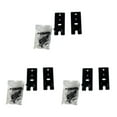 thumbnail image 1 of Justharion Fashionable Wall Mount Shelf Rack Stand For Stylish Home Decor Heavy-duty Wall Shelf Speaker Stand black 3Set, 1 of 6