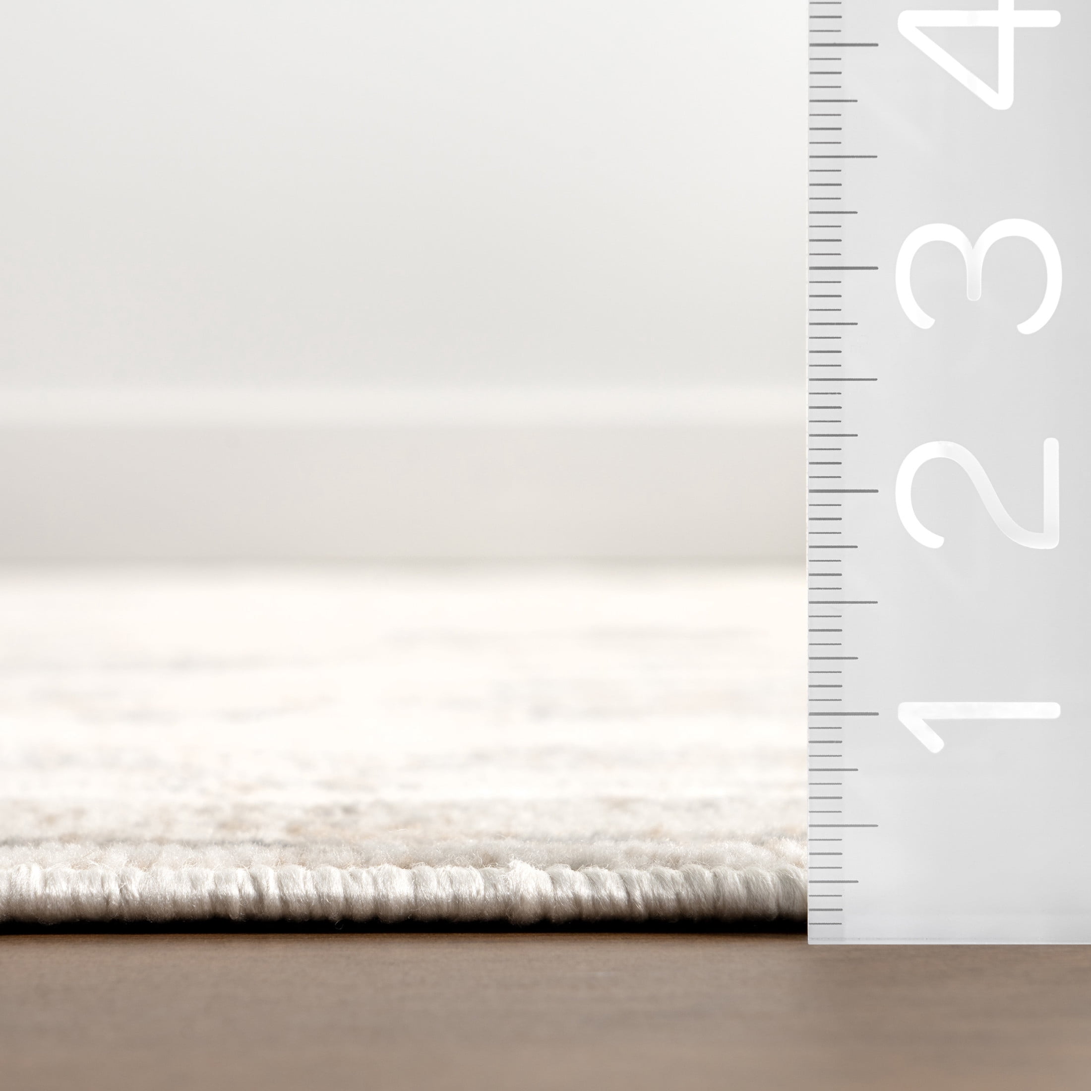 nuLOOM Nissa Traditional Medallion Area Rug, 10' x 14', Nissa Light Grey