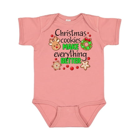 

Inktastic Christmas Cookies Make Everything Better Gift Baby Boy or Baby Girl Bodysuit