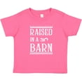 thumbnail image 3 of Inktastic RAISED in a BARN in White Boys or Girls Toddler T-Shirt, 3 of 5
