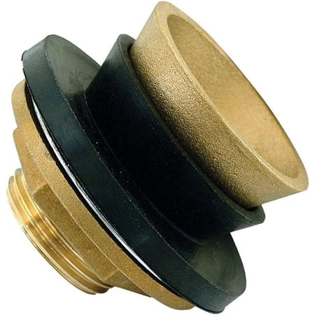 Eastman 2 Inch Closet Spud, Brass Plumbing Fitting, 40137