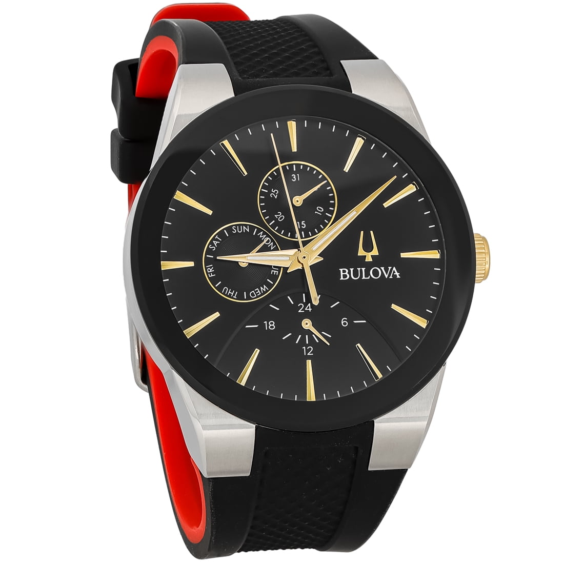 Pre-Owned Bulova Futuro Gold-Tone Steel Diamond Dial Mens