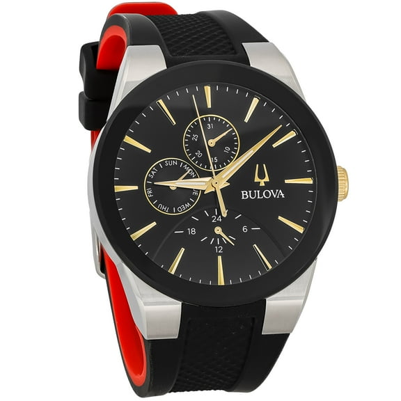 Bulova Classic Chronograph Stainless Steel Quartz Watch 98C146