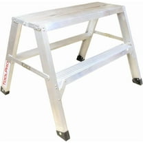 2 ft. Aluminum Flat-Top Sawhorse Ladder