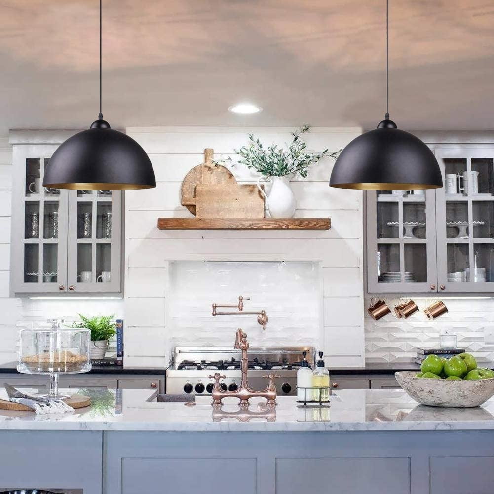 Modern Pendant Light, Frideko 2 Pack 