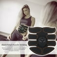 thumbnail image 3 of BLEEUS Abdomen Muscle Stimulator 6 Modes Abdominal Training Device For Men Women Fitness Supplies, 3 of 5