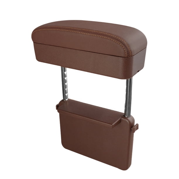 Scienceny Reposabrazos para coche, soporte para codo, consola central ajustable para coche, reposabrazos, estilismo para coche, organizador para hueco de Ventana automotriz Marrón Scienceny VI000928-05