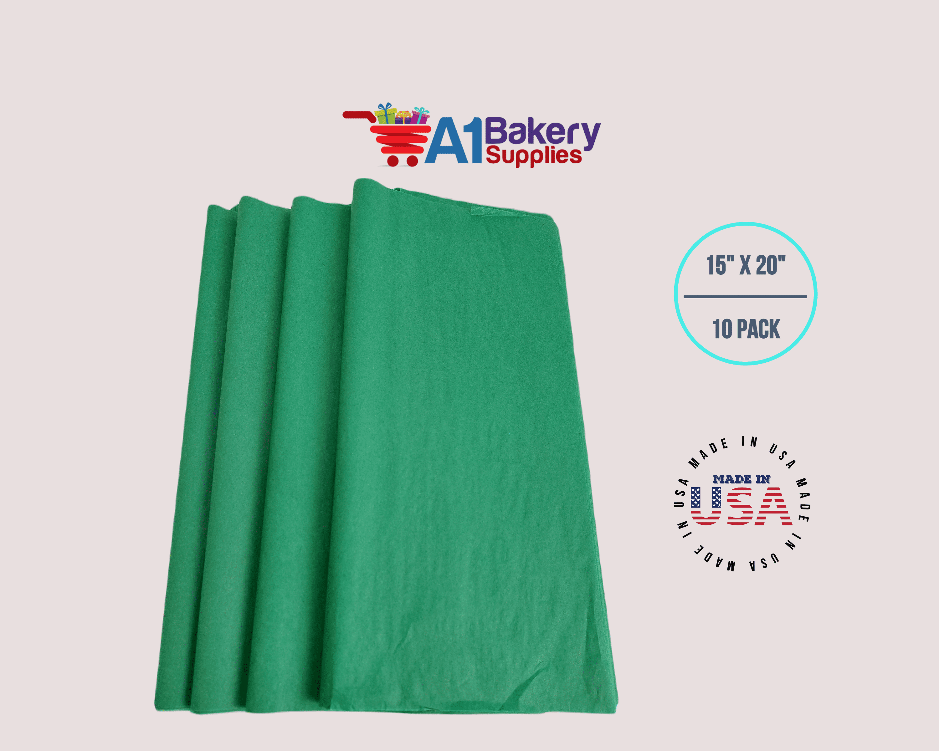  Hi Sasara 100 Sheets Assorted Green Tissue Paper Bulk,14 x 20  inch,Green Tissue Paper for Gift Bags,4 Green Colors Tissue for St.  Patrick's Day,Christmas,Wedding,Birthday : Health & Household