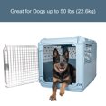 thumbnail image 6 of Sport Pet Designs, Dog Kennels, 30" Collapsible Plastic Pet Kennel/Crate, Blue, Medium, 6 of 9