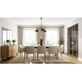 thumbnail image 4 of ALS5032MBK Quoizel Lighting Alscott - 3 Light Chandelier-10 Inch Tall and 32 Inch Wide, 4 of 4
