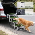thumbnail image 5 of Foldable Dog Ramp for Cars, SUVs, Trucks, Portable Pet Dog Stairs for Large Dogs with Non-Slip Surface & Reinforced Design, Lightweight Yet Sturdy Supports Up to 250lbs, 5 of 5