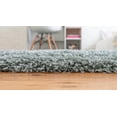 thumbnail image 2 of Unique Loom Marilyn Monroe Opulence Shag Collection Area Rug - (2' x 6' 1" Runner Niagara), 2 of 3