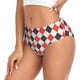 thumbnail image 2 of Fotbe Red and black argyle Calzones Estampados para Mujer – Ropa Interior de Algodón, Cómoda, Suave y Elástica-Medium, 2 of 6