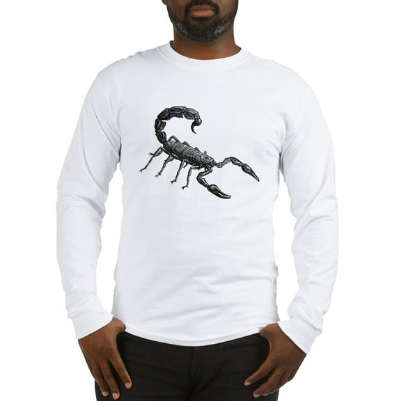CafePress - Scorpion Long Sleeve T Shirt - Unisex Cotton Long Sleeve T-Shirt