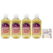 Bath & Body Works Fireside Flurries - 4 Pack Of Shower Gel with a Lavender Dreams Bar Soap