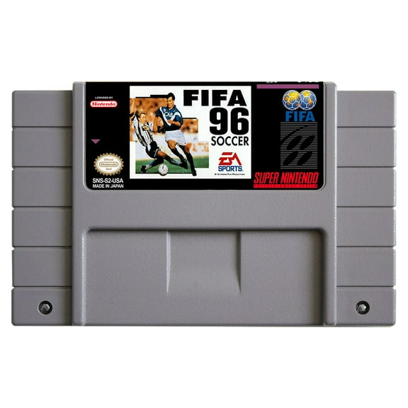 SNES Games Cartridge FIFA Soccer 96