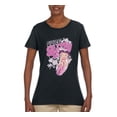 thumbnail image 2 of Wild Bobby Shore Surfer Betty Boop Betty Boop Womens T-Shirt, Black, Small, 2 of 5