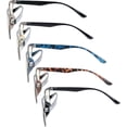 thumbnail image 3 of Eyekepper 5 Pack Fashion Design Blue Light Blocking Readers for Women Computer Glasses 0.00, 3 of 5