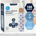thumbnail image 2 of MEDPRIDE Sterile Adhesive Fabric Bandages for Wounds First Aid Kit & Wound Care Supplies, 100-Pack, 2 of 5