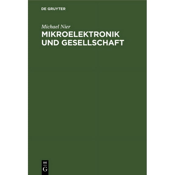 Mikroelektronik Und Gesellschaft, (Hardcover)