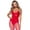 Red, variant on Women's Vinyl Bodysuit DIY Costume Piece