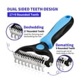 thumbnail image 2 of Multifunctional Pet Deshedding Brush – Dog Cat Grooming Comb Hair Removal Shedding Knot Cutting Tool for Daily Pet Care, 2 of 8