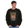 thumbnail image 5 of Stay Wild Tiger Head Rose Tattoo Sweatshirt for Men or Women Brisco Brands M, 5 of 6