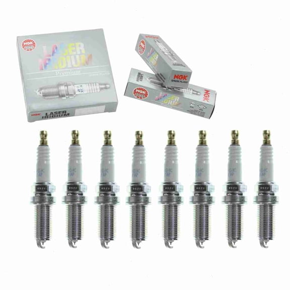 8 pc NGK 3588 Laser Iridium Spark Plugs for 4506 4704 A 004 159 13 03 IKH20TT PKH20TT Ignition Wire Secondary Fits select: 2003-2005 MERCEDES-BENZ C, 2003-2008 MERCEDES-BENZ SL