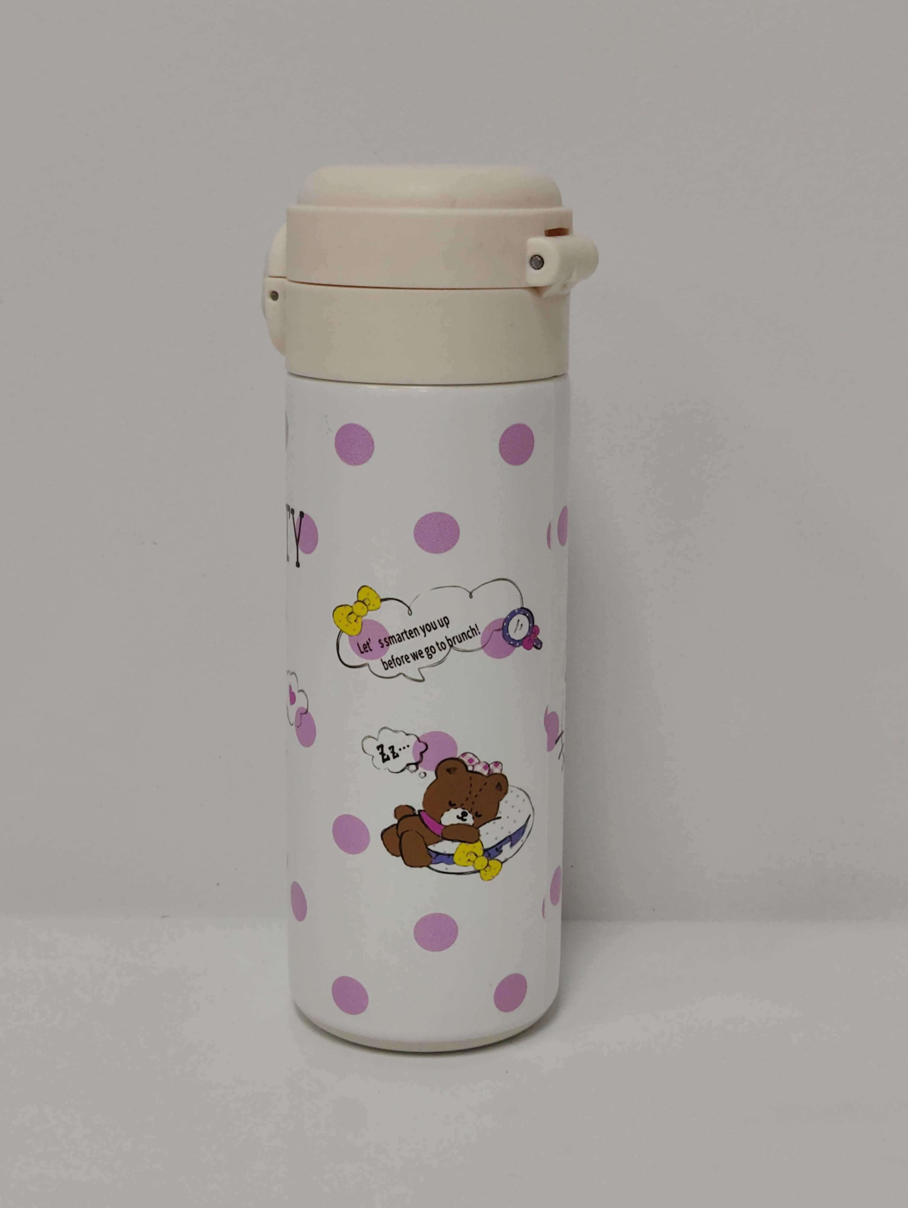 Hello Kitty Pink Solo thermos cup 304 stainless steel 500ml drink cup. 
