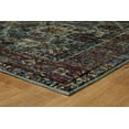 thumbnail image 2 of Oriental Weavers Andorra Area Rug 6846B Blue Oval Petals 1' 10" x 3' 2" Rectangle, 2 of 2