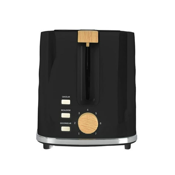 Tostador Mirati Home Incluye Niveles de Totado Color Negro Modelo MBT01N