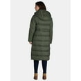thumbnail image 2 of Ozark Trail Women's and Women's Plus Long Hooded Responsible Down Filled Parka, Sizes XS-3X, 2 of 3