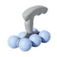 thumbnail image 4 of Rodillo de masaje corporal de 360 ​​grados para mujeres y hombres, silencioso, práctico y portátil. Azul, 4 of 8