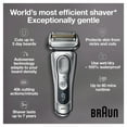 thumbnail image 4 of Braun Series 9 9330s Men's Wet & Dry Electric Shaver with Charging Stand, 4 of 12