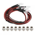 thumbnail image 2 of Rc Car Led Light Rc Led Light Rubber Metal 8Pcs 5Mm Headlights And Taillights Led Lights Rc Model Drift Car Sory, 2 of 8