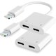 thumbnail image 2 of Divisor doble Lightning y adaptador de carga con certificación Apple MFi, 2 of 8