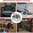 thumbnail image 4 of Huisuilinss 39 Inch Trailer Tongue Box,Aluminum Tool Box for Storage Toolbox, Aluminum Diamond Plate Trailer Tongue Box with Lock,Waterproof Trailer Tool Box for Pick Up Truck Bed,RV Trailer, 4 of 7