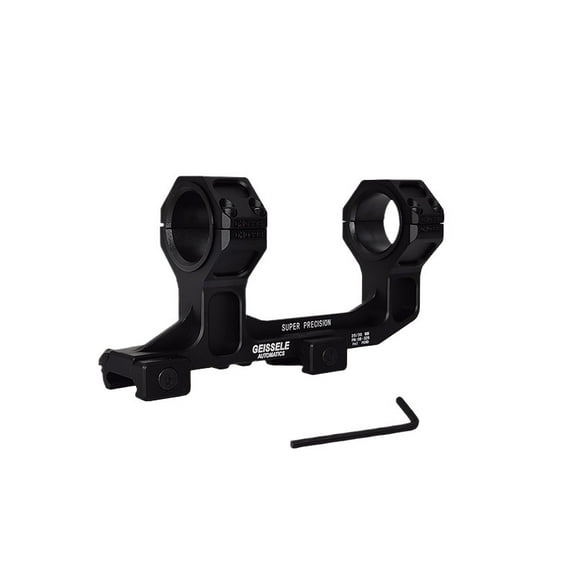 Precision Scope Mount - 1.93" Height, 25.4/30mm Tube, Picatinny Rail Compatible, CNC Machined Aluminum, Tactical Scope Ring for Rifles
