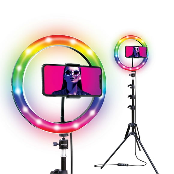 Bower 10" Studio Kit RGB Ring Light, ACCESSORY
