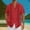 Red, variant on Zylanna Men's Hawaiian Shirts, Casual Short Sleeve Quickly Dry Turndown Collar Summer Beach Button Down Shirts Green Size L