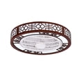 thumbnail image 4 of CNCEST Retro 22” Bladeless Ceiling Fan with Remote Control, 4 of 9