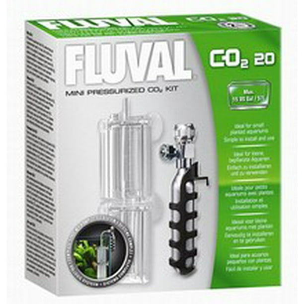 Fluval CO2 20g Mini Pressurized CO2 Kit Walmart