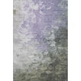thumbnail image 2 of Addison Rugs Mayfield Premium Machine Washable Transitional Abstract Lavender Rectangle Rug, 10' X 14' Machine Washable Transitional Abstract Lavender Oversized Sherpa Throw Blanket, 2 of 7