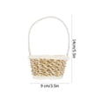 thumbnail image 5 of FOMIYES 4Pcs Light Brown Hand-Woven Storage Baskets for Home Flower Arrangement and Decoration, 5 of 6