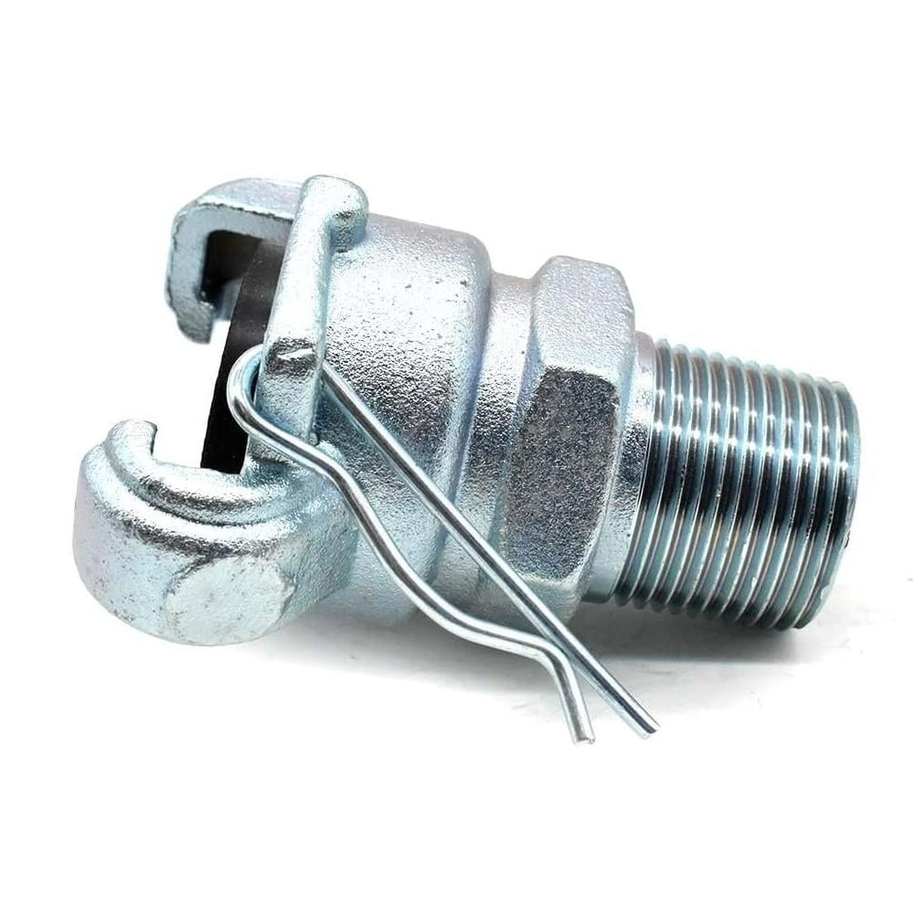 25 Interstate Pneumatics CU-851 3/4 Male NPT Straight Through Jack Hammer Coupler